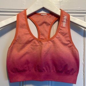 Gymshark Ombré Seamless Sports Bra 💕🧡